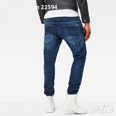 Дънков панталон G-Star RAW Arc 3D Sport Tapered , тъмносин - W26 L32, снимка 3 - Дънки - 55744013