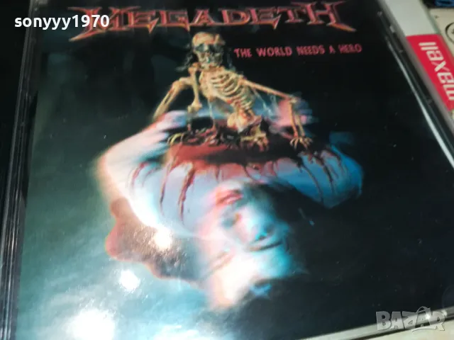 MEGADETH 2001 ORIGINAL CD 1804252028, снимка 9 - CD дискове - 49944880