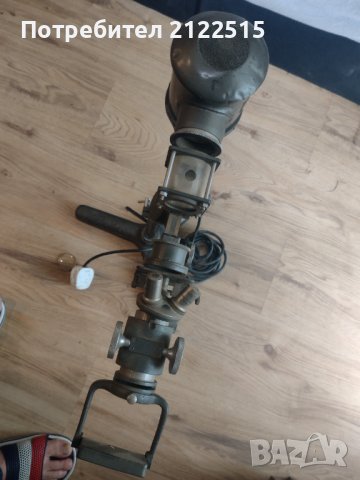 Стар английски прожекционен микроскоп , снимка 2 - Антикварни и старинни предмети - 36914118