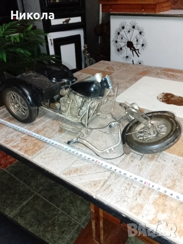 Метален ретро мотор-40см