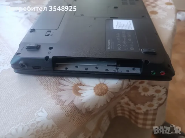 Лаптоп  Lenovo G565, снимка 9 - Части за лаптопи - 47651550
