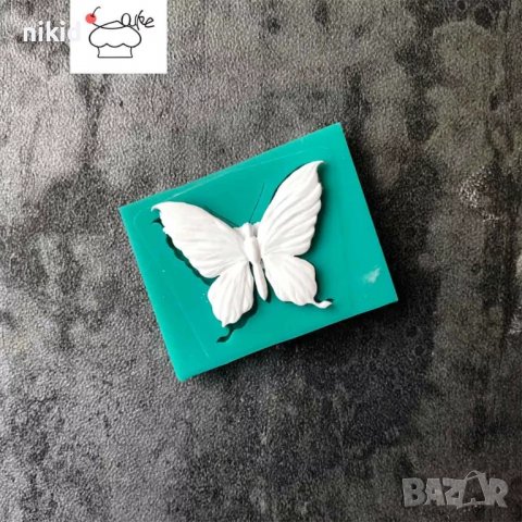 Мини пеперуда силиконов молд форма фондан , снимка 1 - Форми - 39214987