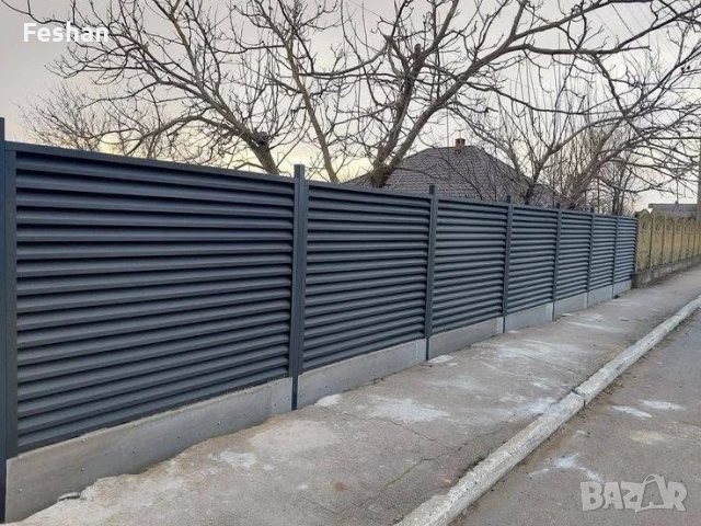 Ламелна Ограда Тип щора, снимка 4 - Огради и мрежи - 51095541