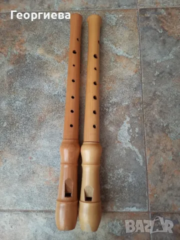 Две флейти с калъф , снимка 2 - Духови инструменти - 47540689