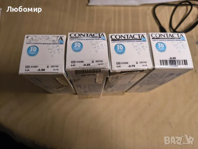 Contacta, Daily Silicone Hydrogel 30, Дневни контактни лещи за миопия, Дишащи -2.25

, снимка 6 - Слънчеви и диоптрични очила - 50430580