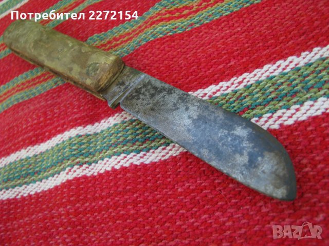 Джобен нож ножка СЧ, снимка 2 - Антикварни и старинни предмети - 34335184