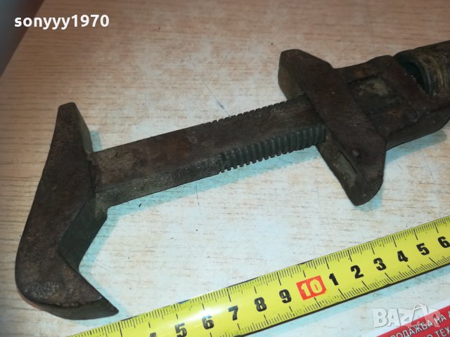 античен раздвижен ключ 1602212021, снимка 6 - Колекции - 31841968