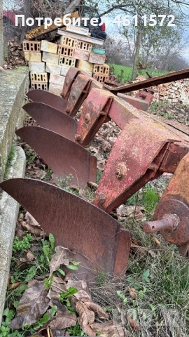 Плуг заветски 4х25, снимка 3 - Селскостопанска техника - 52615140