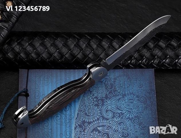 Кован сгъваем нож - Ст 65х13/Афганистан/, снимка 3 - Ножове - 53891974
