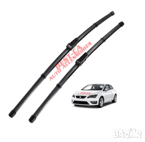 Комплект чистачки за предно стъкло 65+40 cm. подходящи за Seat Leon Mk3 5F (2012-2020), снимка 1
