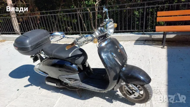 Скутер Фости ретро 50 кубика , снимка 5 - Мотоциклети и мототехника - 50167346