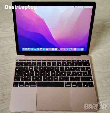 MacBook 9,1 256gb ssd 8gb ram  m3 12” retina