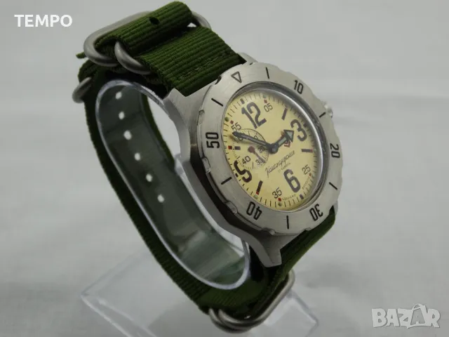 ВОСТОК КОМАНДИРСКИЕ АВТОМАТИЧЕН  ref: 350749 - ZULU Каишка, снимка 8 - Мъжки - 41944799