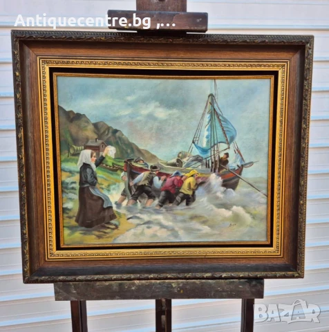 Морски пейзаж . 