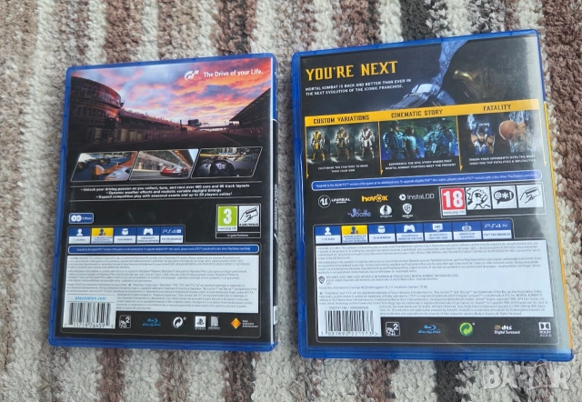 PS4 игри - Gran turismo 7 и Mortal Kombat 11, снимка 2 - Игри за PlayStation - 52881281