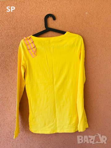 Нова жълта блузка с дълъг ръкав, Англия, снимка 3 - Блузи с дълъг ръкав и пуловери - 36830936