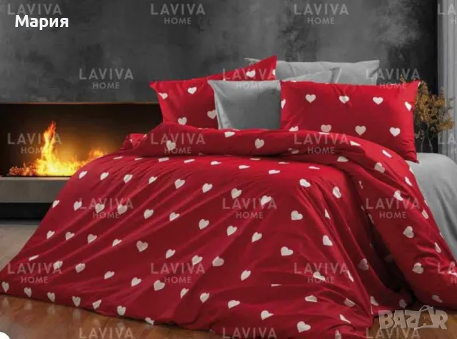 Спален комплект Сърца, снимка 1