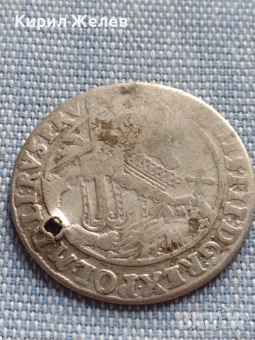 Сребърна монета Орт1623г. Сигизмунд трети Полша 12212