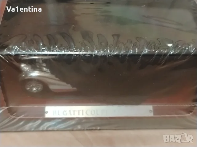Колекционерски модел Bugatti Coupe Atlantic (1:43) - Atlas Editions (Ново, Запечатано)