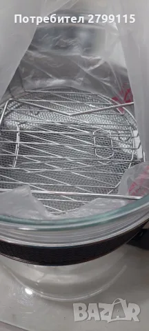 Халогенен фритюрник без мазнина Daewoo Deluxe, 17L, снимка 4 - Печки, фурни - 50363659