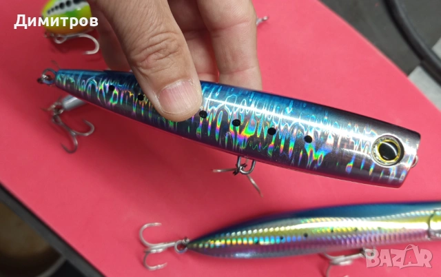 Попери примамки за морски риболов, снимка 3 - Такъми - 53927515