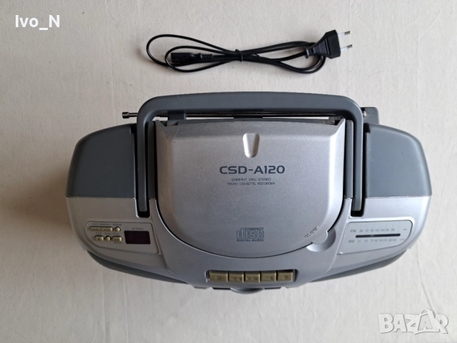 CD радиокасетофон Aiwa CSD-A120., снимка 7 - Радиокасетофони, транзистори - 52318555