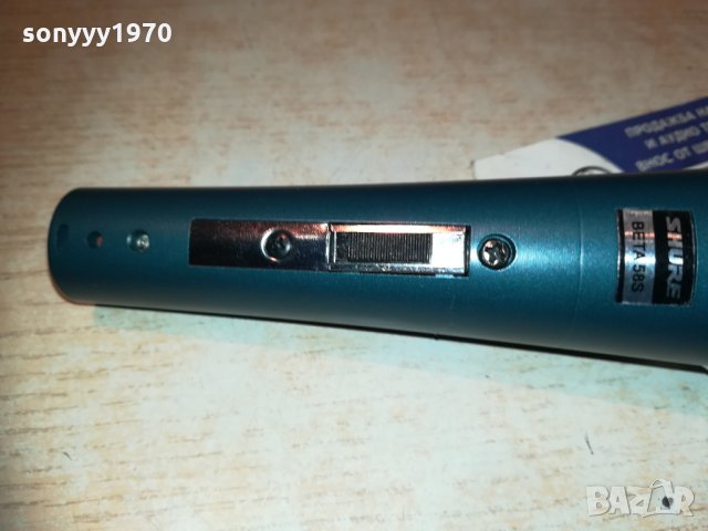 shure beta sm58s-profi-внос швеицария 2111201939, снимка 14 - Микрофони - 30867101