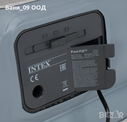 Надуваемо легло "Intex"/Надуваем матрак с вградена ел.помпа, снимка 2 - Надуваеми легла - 39411728