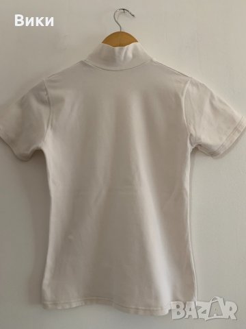 Бяла дамска тениска, снимка 4 - Тениски - 30789636