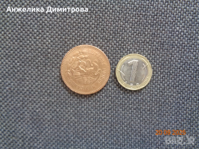 Рядка и Голяма от Мексико -1956г -мед 