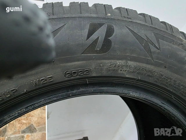 2бр зимни гуми 225/55/17 BRIDGESTONE L04536 , снимка 4 - Гуми и джанти - 52926700