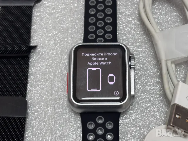 Оригинален Смарт Часовник Apple Watch Series 3 (38mm GPS), снимка 2 - Смарт часовници - 56112188