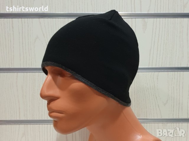 Нова зимна мъжка черна шапка, снимка 3 - Шапки - 30808255