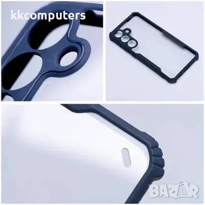Калъф силикон Anti-Drop / Синя рамка / за Samsung S25 Ultra Баркод : 3131607, снимка 3 - Калъфи, кейсове - 49164503