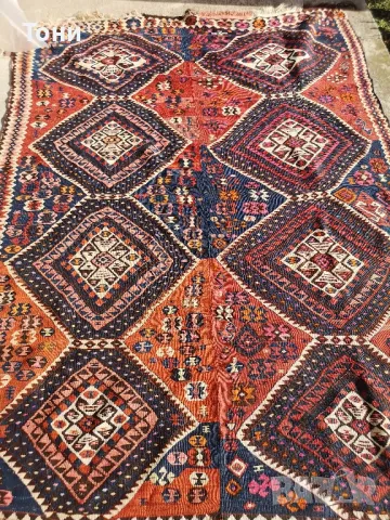 Килими стари Иран,, Персия,, ръчно тъкани 3 броя10 кв. м. , снимка 6 - Антикварни и старинни предмети - 48631241