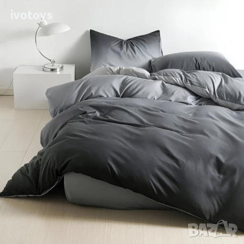 Двулицево спално бельо, 4 части - Модел WS17466, снимка 1