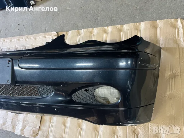 Предна броня за Mercedes C-class W203 преди фейс (цвят 189), снимка 7 - Части - 56144335