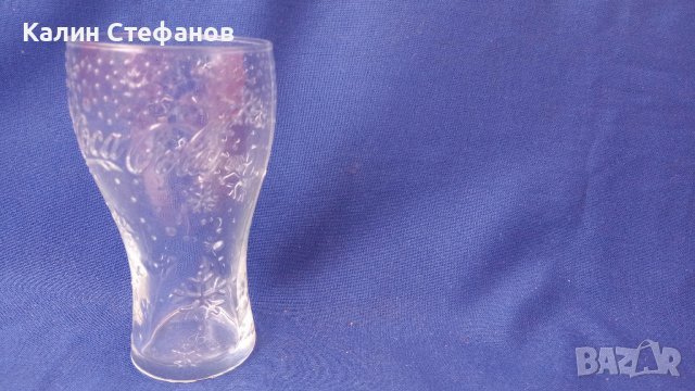 Стъклени чаши кока кола, прозрачни, снежинки , снимка 10 - Колекции - 42671904