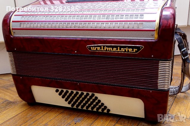 Акордеон Велтмайстер 48 баса, снимка 2 - Акордеони - 39732621