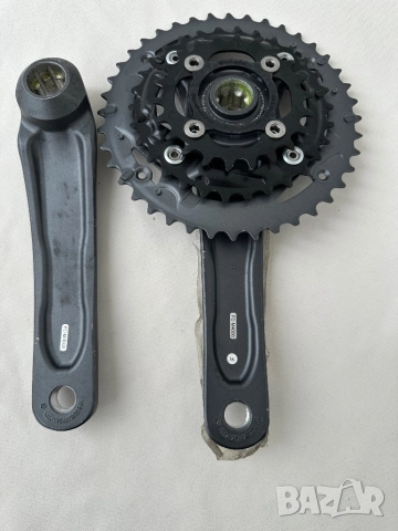 Shimano Alivio fc-m4000-комплект курбели, снимка 2 - Части за велосипеди - 52551578