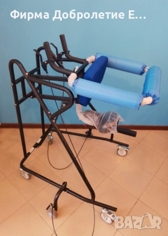  Проходилка с пневматично повдигане и седалка/опора за трансфер N - 1 г. гаранция и право на връщане