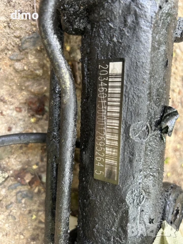 кормилна рейка Mercedes W203 C класа с датчик хидравлична A20311011002, снимка 2 - Части - 51253228