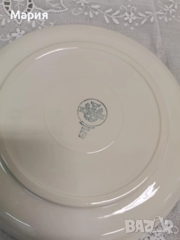 Villeroy & Boch Mettlach Saar 6 броя, снимка 6 - Чинии - 51933952