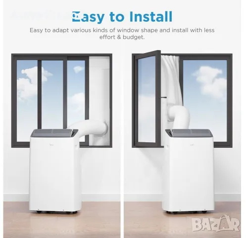 Мобилен климатик Midea Real Cool 35, снимка 9 - Климатици - 48211604