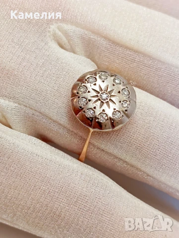 Руско злато , снимка 2 - Пръстени - 50738826