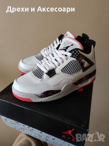 Nike Air Jordan 4 Lava Маратонки Размер 43 Кецове Обувки Нови, снимка 8 - Кецове - 38193525