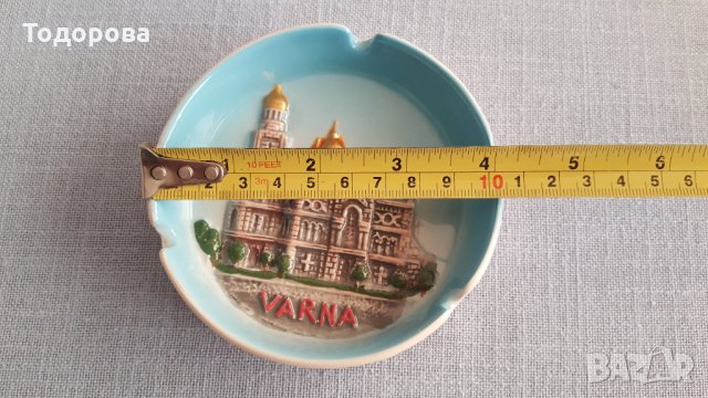 Порцеланов стар пепелник- Варна, снимка 4 - Други ценни предмети - 33896478