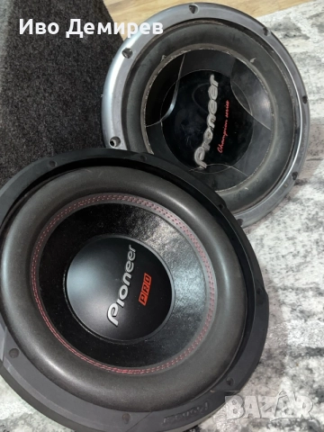 Бас каса Pioneer PRO 1500W + Усилвател Carpower (Топ сет)Мощен Бас комплект за кола