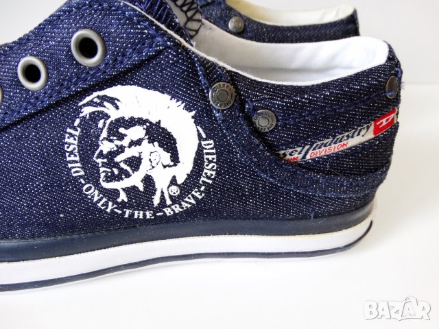 Нови и оригинални Diesel EXPOSURE Low Дънкови Кецове Номер 40 Стелка 25,5см. , снимка 5 - Кецове - 29754198