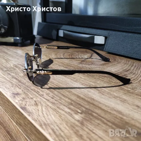 Слънчеви луксозни слънчеви очила Chrome Hearts Deep 3, снимка 3 - Слънчеви и диоптрични очила - 47455999